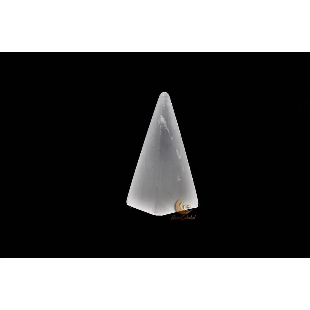 Piramide Selenite Branca 10 cm