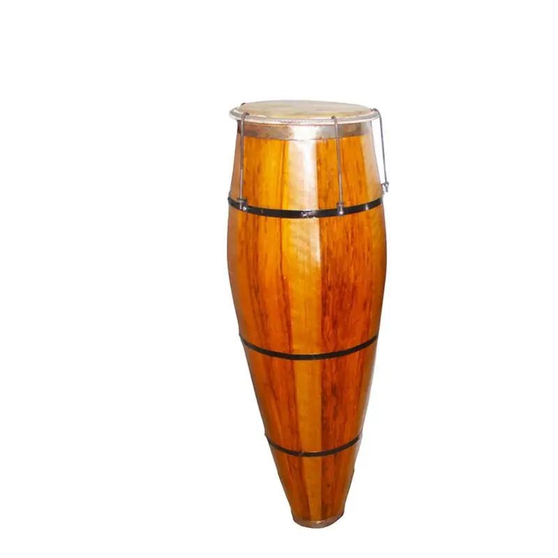 Atabaque escuro tradicional 120cm