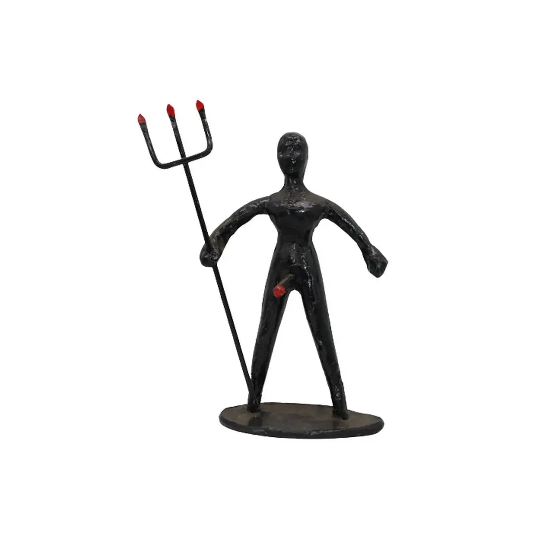 Exu Ferro preto 20cm
