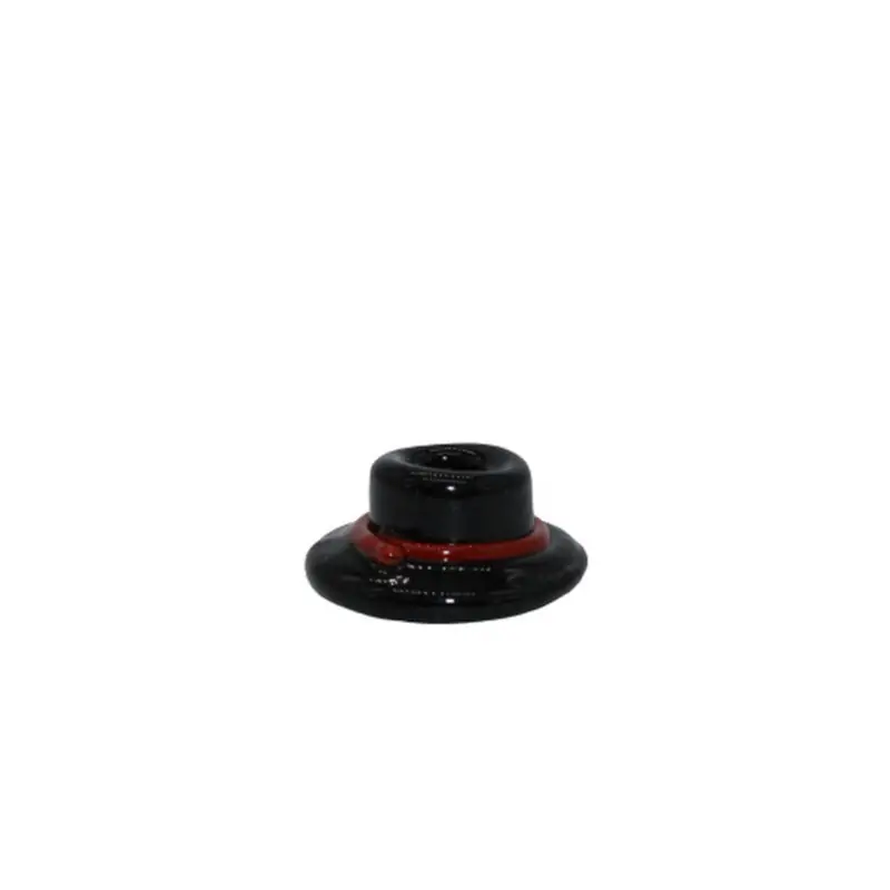 Firma Chapeu preto c/ fita vermelha